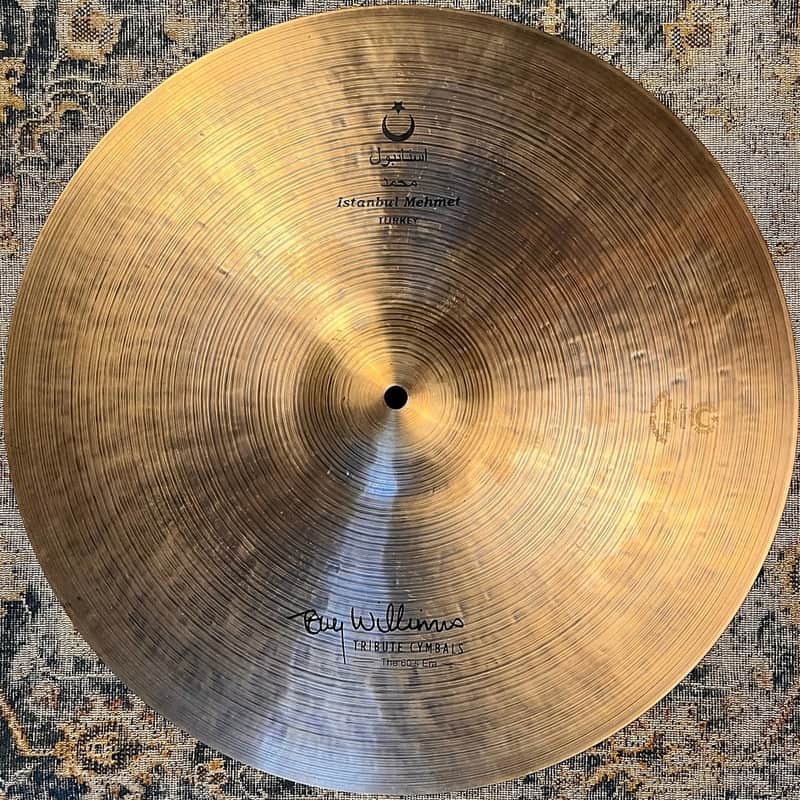 RARE TONY WILLIAMS Tribute Istanbul Mehmet Crash 18” 1266 g CLEAN image 1