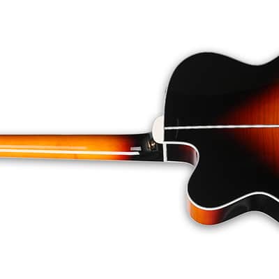 Takamine GB72CE Acoustic-Electric Bass in Gloss Brown Sunburst image 4