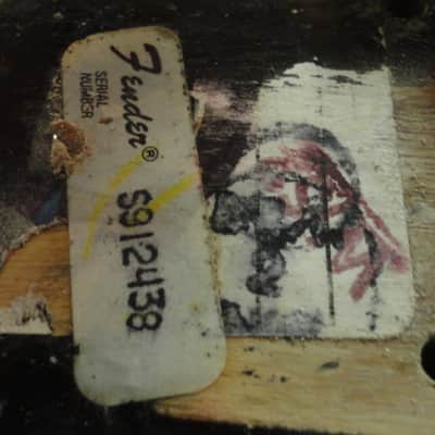 Fender Precision Bass Black Maple Fretboard 1982 image 12