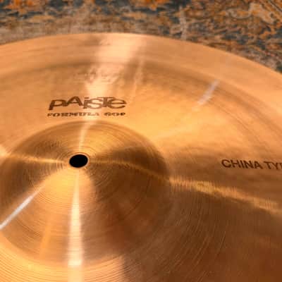 SUPER RARE 1979 Vintage Paiste 602 20” CHINA TYPE Pang Swish SUPER CLEAN! Iconic Exotic Tone! 2097 g image 4
