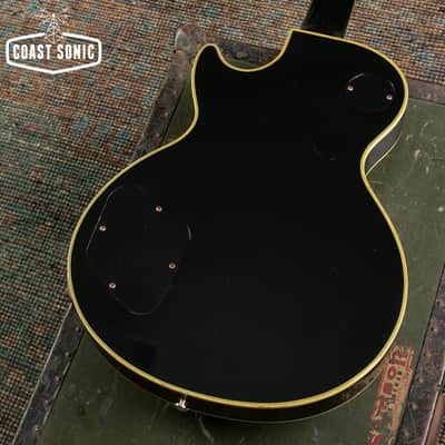 1989 Burny RLC-60 Les Paul Custom Black Beauty made in Japan image 12