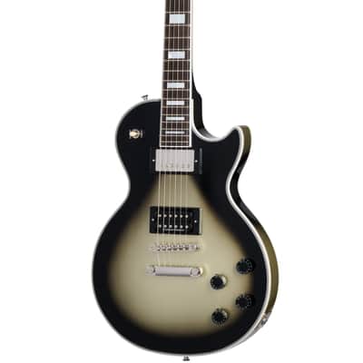 Adam Jones 1979 Les Paul Custom Electric Guitar Antique Silverburst image 1