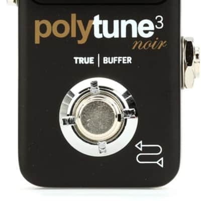 TC Electronic PolyTune 3 Noir Mini Polyphonic Tuning Pedal image 2