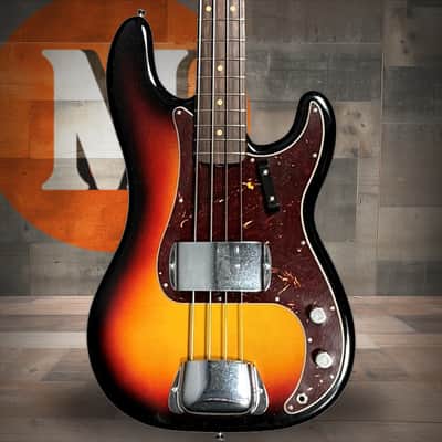 Fender James Jamerson 1962 Precision Bass Rosewood Fingerboard, 3-Tone Sunburst image 1
