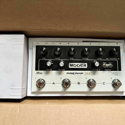 Mooer Preamp Live Digital Preamp Modeling Effect Pedal image 3