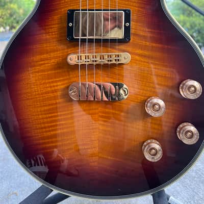 Dean USA 25th Anniversary Gold plated Cadillac 2002 - Amber Burst image 7
