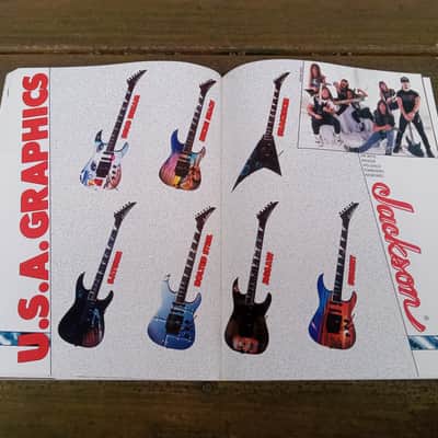 Vintage 1990 - 1991 Charvel, Charvette, Jackson Full Color Catalog! Rare, Original Case Candy, Paperwork! image 19