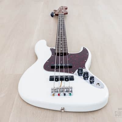 2021 Fender Traditional II ‘60s Jazz Bass FSR Olympic White w/ Roasted Maple Neck, Japan MIJ image 11