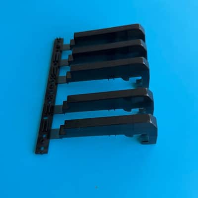 CASIO LK-135 LK-230 LK-265 LK-175 Keyboard Parts: Black Keys [One Octave] image 3