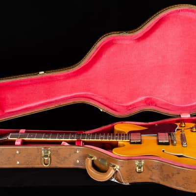 Gibson Custom Shop 1959 ES-335 Reissue Murphy Lab Ultra Light Aged Vintage Natural (188) image 7