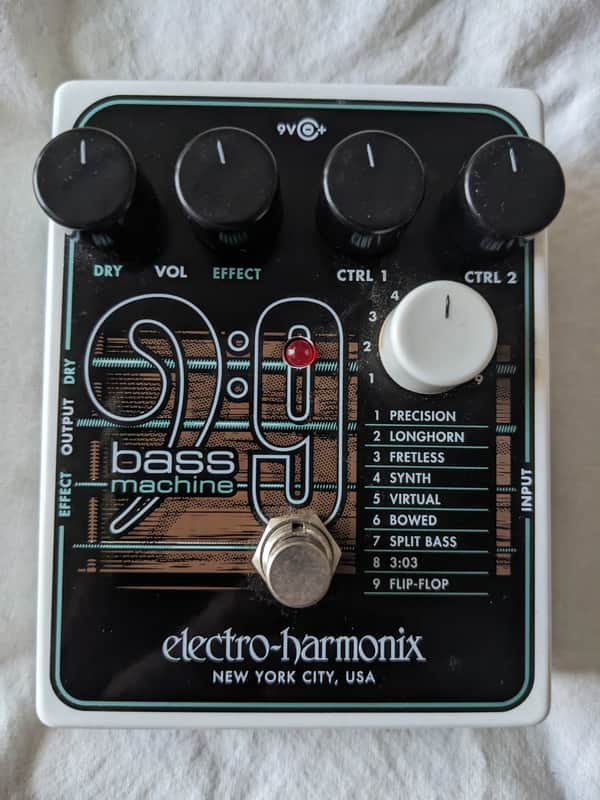 Electro-Harmonix Bass9 Bass Machine 2019 - Present - Black image 1