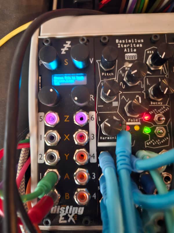 Expert Sleepers Super Disting EX Plus A Multi-Function Eurorack Synth Module 2020 - Present - Black image 1