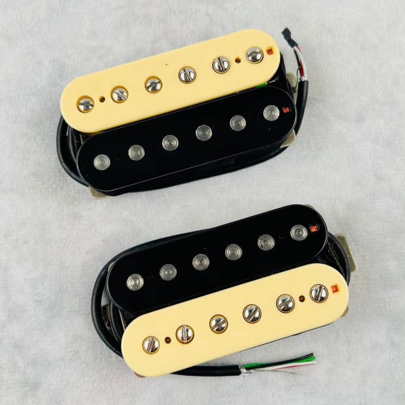 Manlius Humbucker Pickup Set 53mm 2006 - Zebra image 1