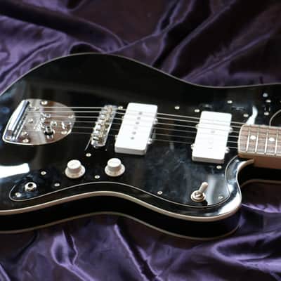Fender JM-HO Jazzmaster Hollowbody MIJ 2000's Black image 9