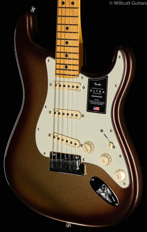 Fender American Ultra Stratocaster Mocha Burst Maple (300) image 1
