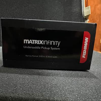 Fishman Matrix Infinity Acoustic Guitar Narrow Under Saddle Pickup 2010s - Standard image 4