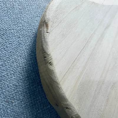 Left Hand Basswood Unfinished Bass Guitar Body image 9