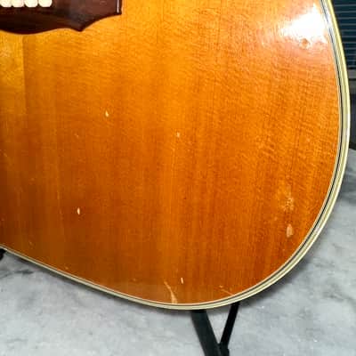 1973 Guild D-44M Solid Maple, Fresh Neck Reset, Bob Colosi Equipped image 10