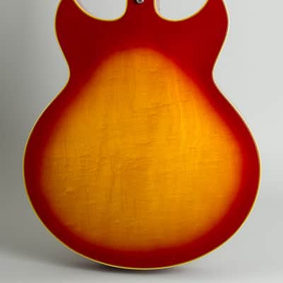 Gibson  Barney Kessel Custom Arch Top Hollow Body Electric Guitar (1966), ser. #530802, original black hard shell case. image 4