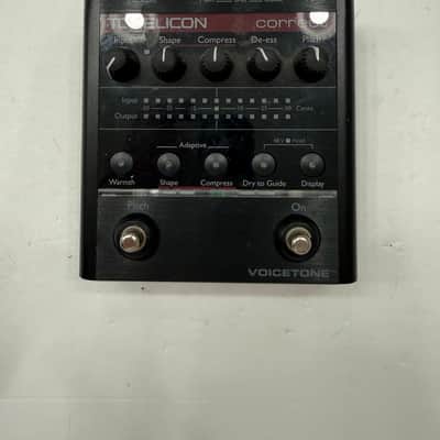 TC Helicon Voicetone Correct Correction Vocal Effect Pedal + Power Supply image 1
