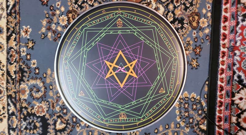 Evans Danny Carey 22” Enochian Bass Drum Head image 1