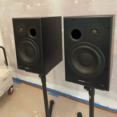 Dynaudio BM15A 10" Active Studio Monitors (Pair) mid 2010s - Black with Stands image 3