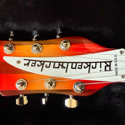 Rickenbacker 330 Fireglo w/ Lollar Gold Foil Pickups image 5