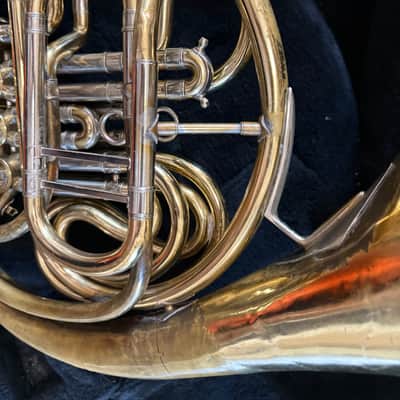 C. G. Conn 6D Double French horn. Made in USA image 10