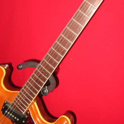 Mosrite 1968 Natural Spruce Joe Maphis 6 String Guitar w/ Case image 3