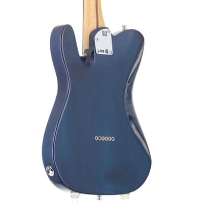 Fender Deluxe Edition American Ultra Telecaster Flame Maple Top Denim Burst Finish Striped EB FB [US21014908] (06/25) image 9