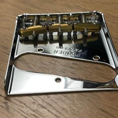 Fender Custom Shop RSD Tele Saddle Bridge Chrome American Vintage Original USA Telecaster NOS image 5
