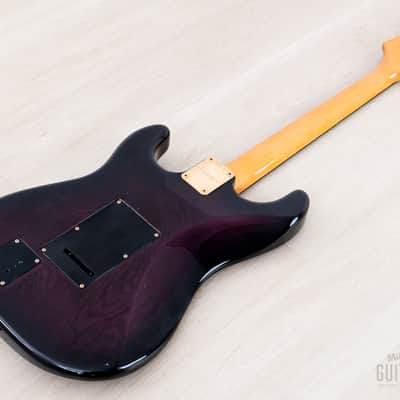 1989 Levinson Blade R3 S-Style Superstrat SSS Misty Violet image 14