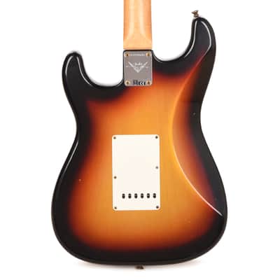 Fender Custom Shop 2026 Time Machine 1960 Stratocaster Journeyman Relic Bleached 3-Tone Sunburst (Serial #CZ591635) image 3
