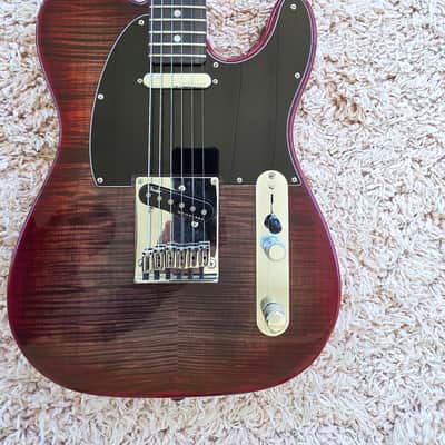 Fender American Ultra Telecaster Plus Top 2022 - Umbra Burst image 18