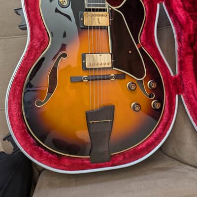 Ibanez AF2000-BS Artstar Prestige 2021 - 2025 - Brown Sunburst image 1