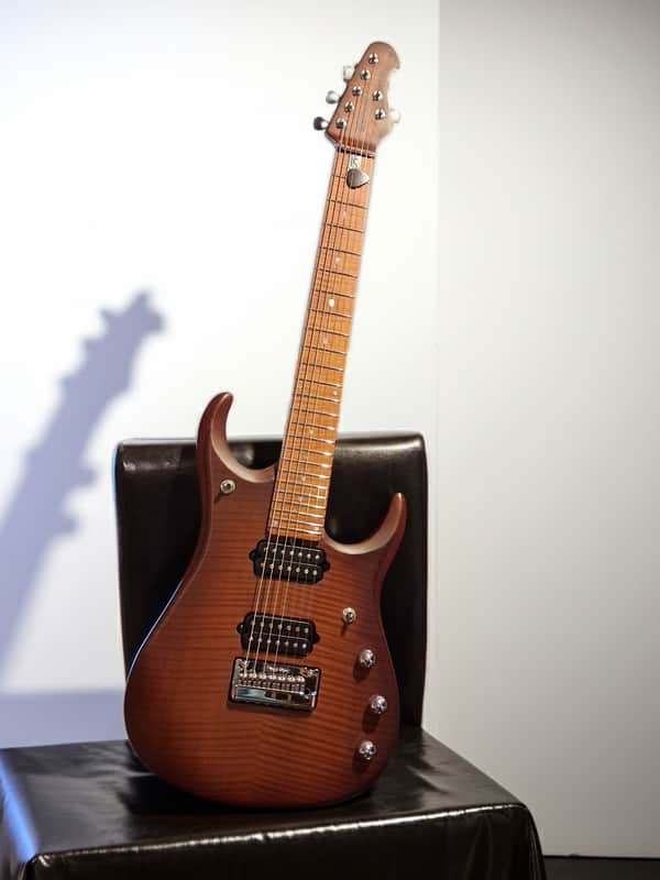 Ernie Ball Music Man John Petrucci Signature JP15-7 2015 - Tiger Eye Quilt image 1