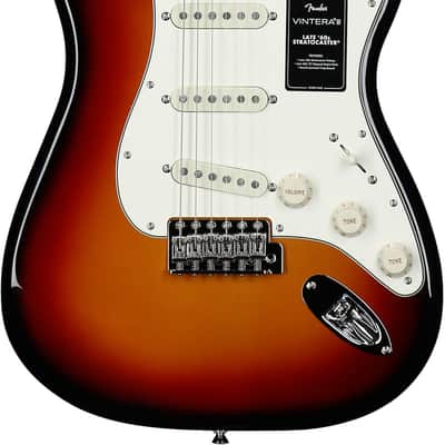Fender Vintera III Late 60s Stratocaster Electric Guitar, 3-Color Sunburst image 2