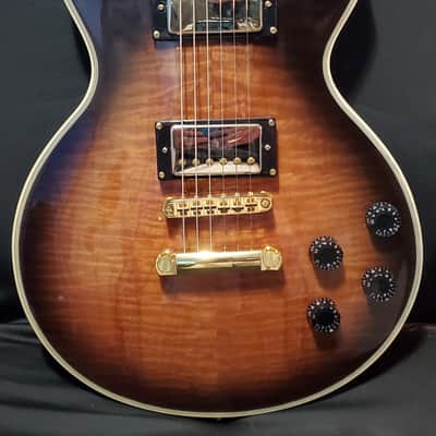 Firefly Firefly Elite FFLP Les Paul Style Electric Guitar 2022 - Brown Sunburst image 1