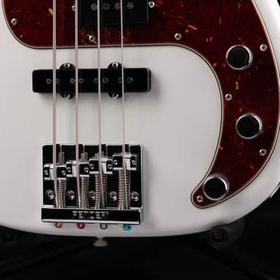 Fender Custom Shop Truetone 1964 Precision PJ Bass Closet Closet Olympic White image 4