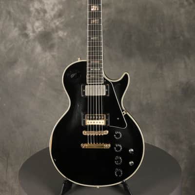 Electra MPC SLM Les Paul Copy w/Overdrive Cartridge 1970s Black/Ebony image 2