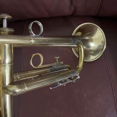 Olds Ambassador A-10 (Los Angeles) Bb Trumpet (1949) SN 40324 (rare) (new lacquer - clear coat) image 17