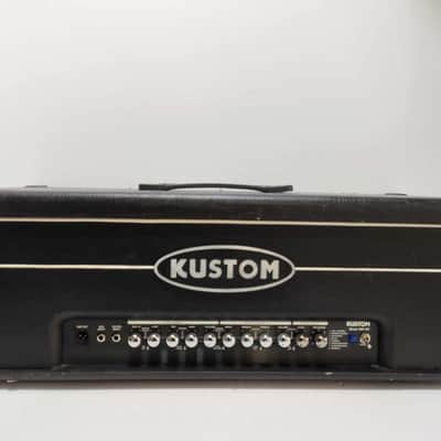 Kustom Guitar Amp Head QUAD 200 HD - 200 Watts 1990-1999 - Black image 1