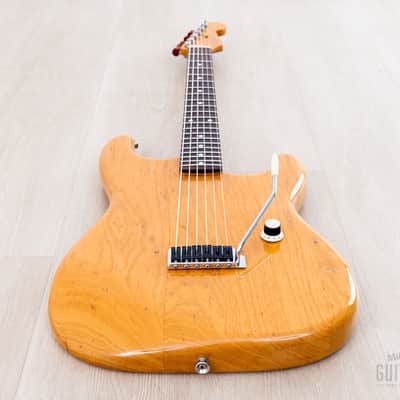 1995 Fender Stratocaster Classical Model STCL-100 Nylon String w/ Piezo, Japan MIJ image 11