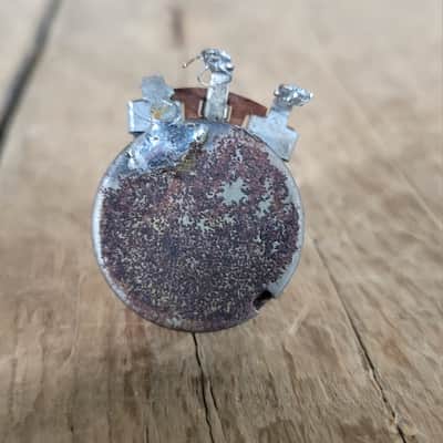 Gibson Centralab Split Shaft Potentiometer 500k 1956 1950s Les Paul ES image 1