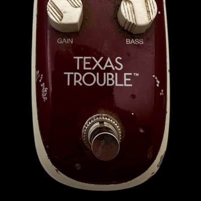 Danelectro Billionaire Texas Trouble Overdrive 2018 - Red/Cream X5486 image 1