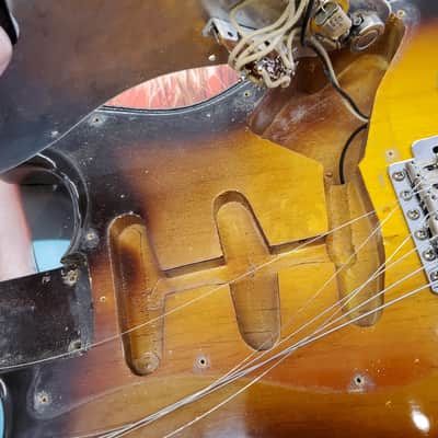 Fender Stratocaster 1960 Sunburst w/case near mint Investor grade dealers welcome bring all offers image 19