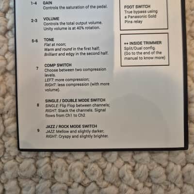 Cornerstone Music Gear Gladio Double PreAmp image 4