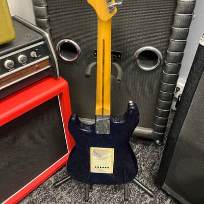Johnson Strat 2000s - Transparent teal image 6
