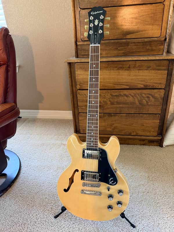 Epiphone ES-339 Ultra 2014 - Natural finish w/ HSC image 1