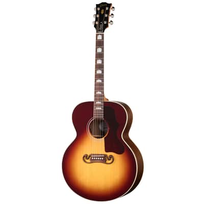 Gibson SJ-200 Studio Rosewood Acoustic-Electric Guitar, Gloss Top, Rosewood Burst image 3